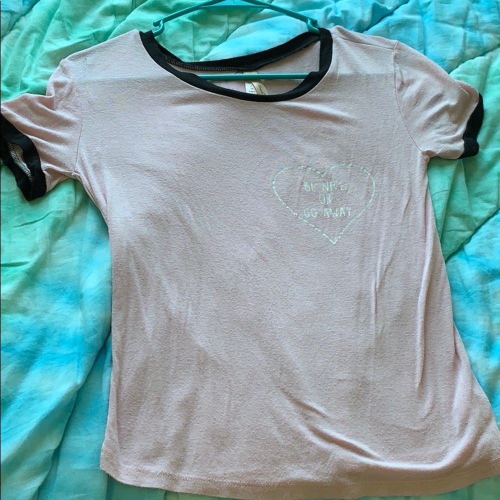 Pink shirt